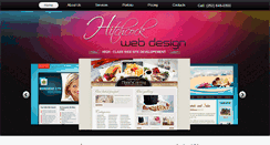 Desktop Screenshot of hitchcockwebdesign.com